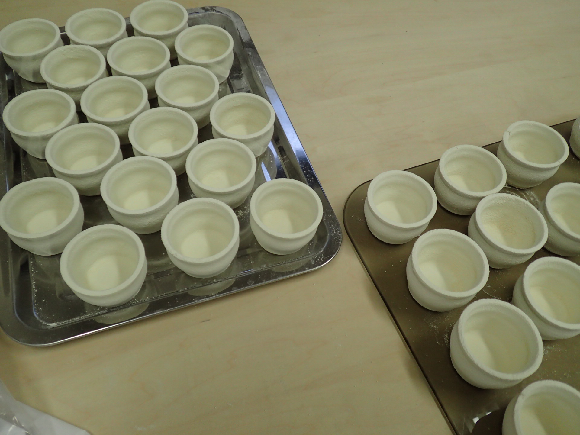 標準的なカップ形状作品