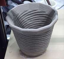 吐出による造形終了