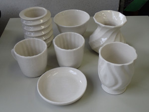 デジタル陶芸作品の本焼成後の写真